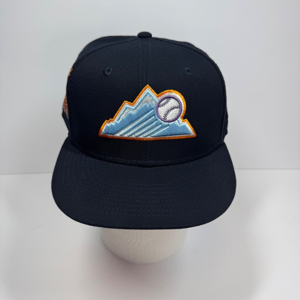 Colorado‎ Rockies Flowers Cooperstown Fitted Hat MLB New Era Baseball Sz 7 1/4